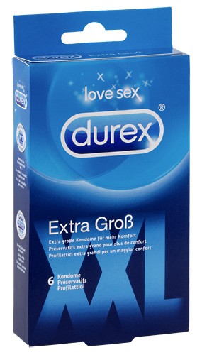 Durex - XXL - 6 Kondome