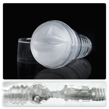 Fleshlight ICE MOUTH - Masturbator - crystal