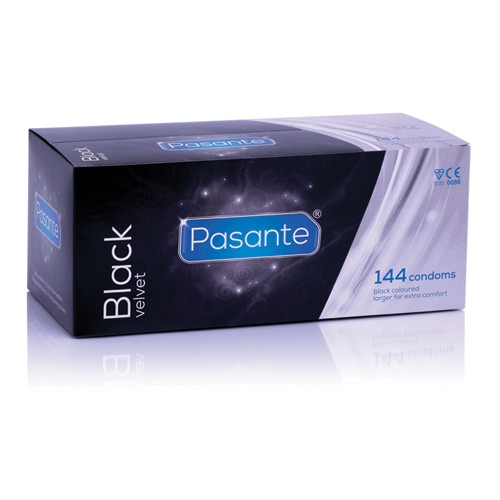 Pasante - BLACK VELVET - 144 Kondome