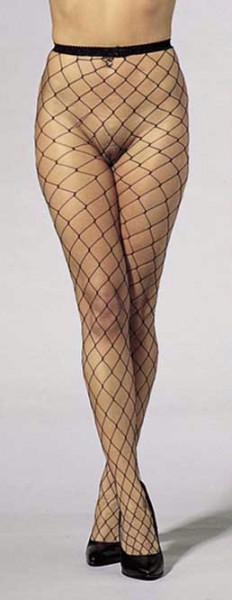 Netzstrumpfhose schwarz - S-L