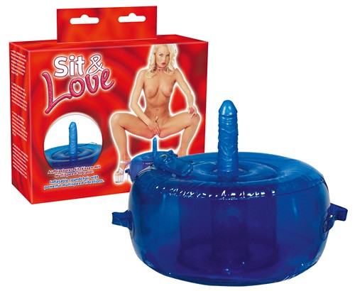 You2Toys - Vibrating CHAIR - Liebeshocker blau